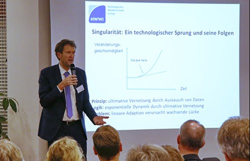 Prof. Dr. Vöpel, Direktor des Hamburgischen WeltWirtschaftsInstituts HWWI