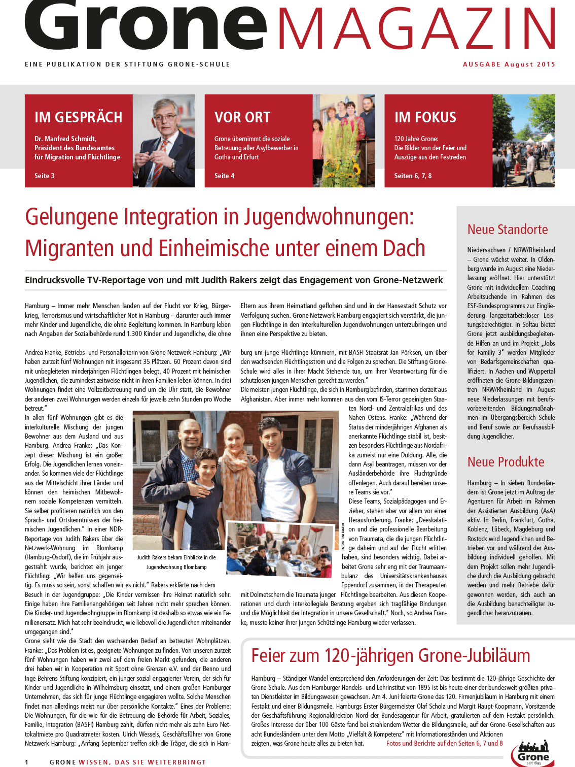 Grone Magazin September 2015